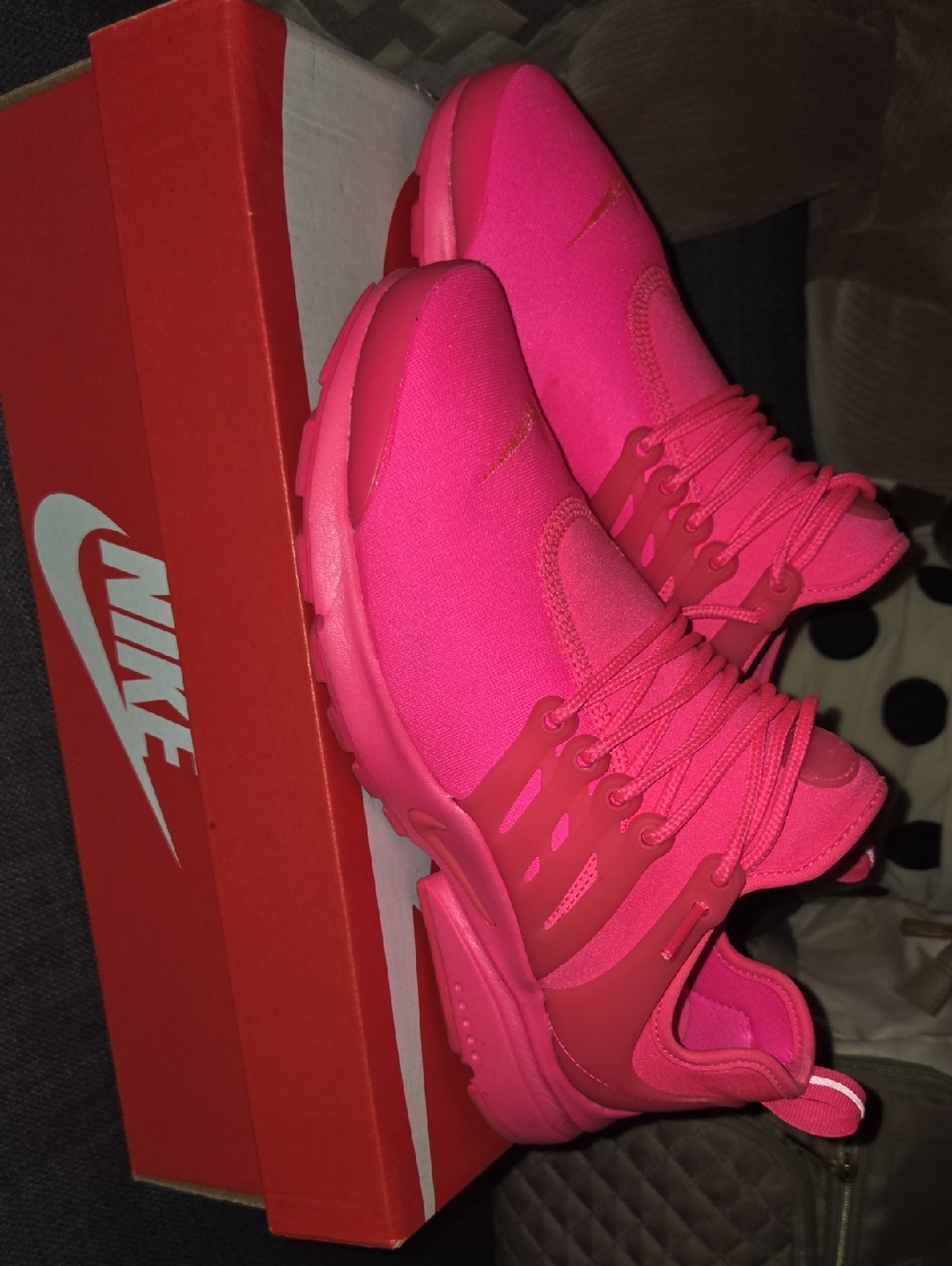 Nike Presto Women’s Bright Pink Athletic Sneakers